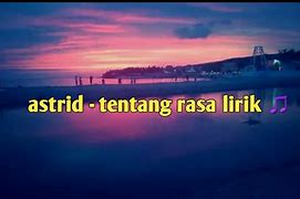 Tentang Rasa Lirik